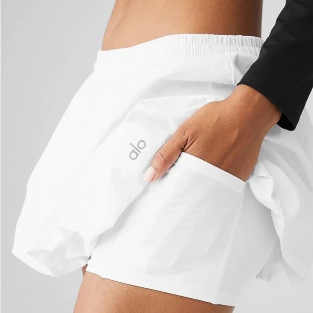 ALO Yoga White Skirt